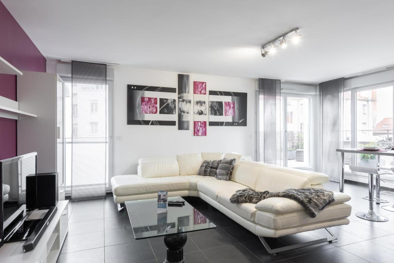 Le 7 De Coeur - Grand T4 Avec Balcon Apartment ลียง ภายนอก รูปภาพ